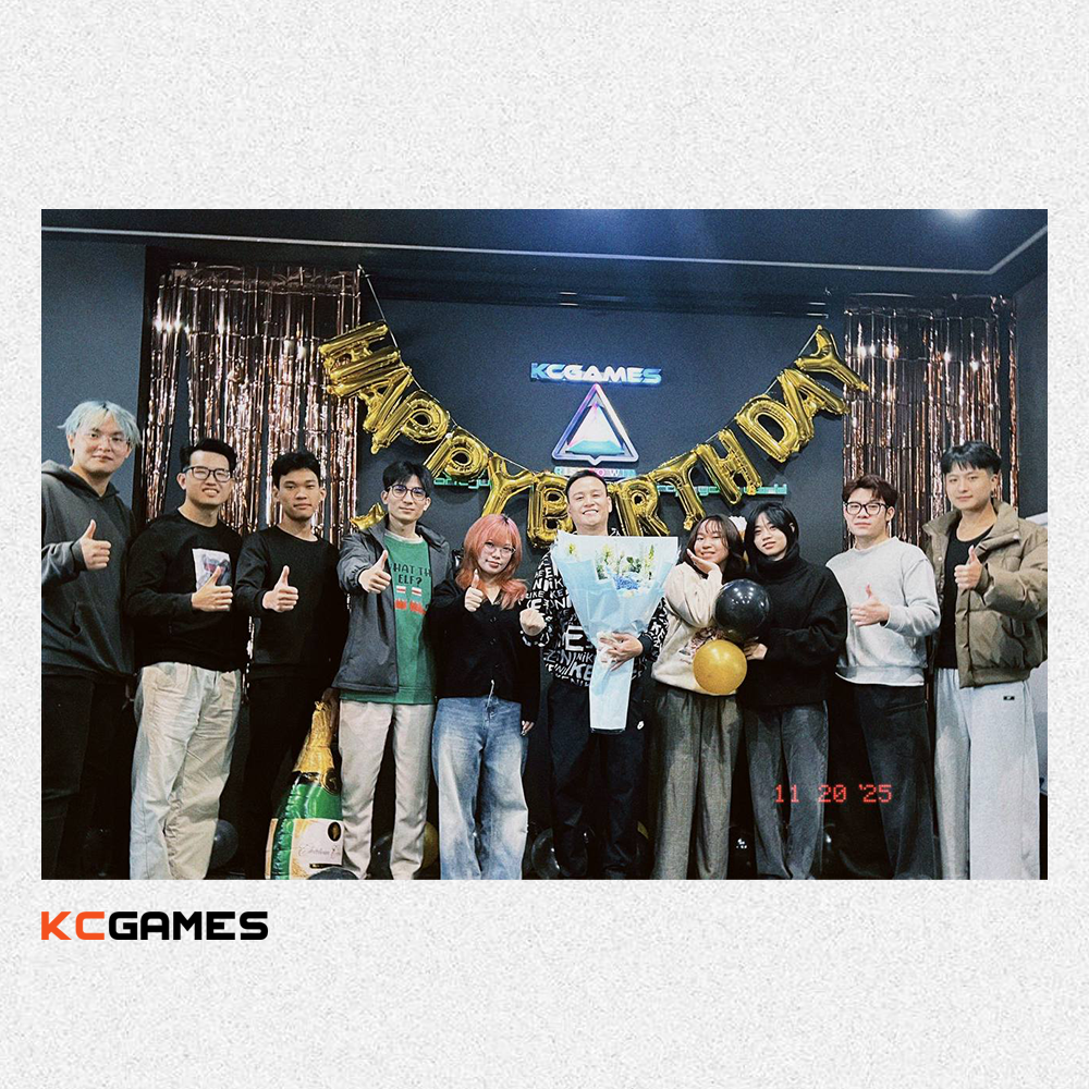 Sinh nhật thuyền trưởng KCGAMES